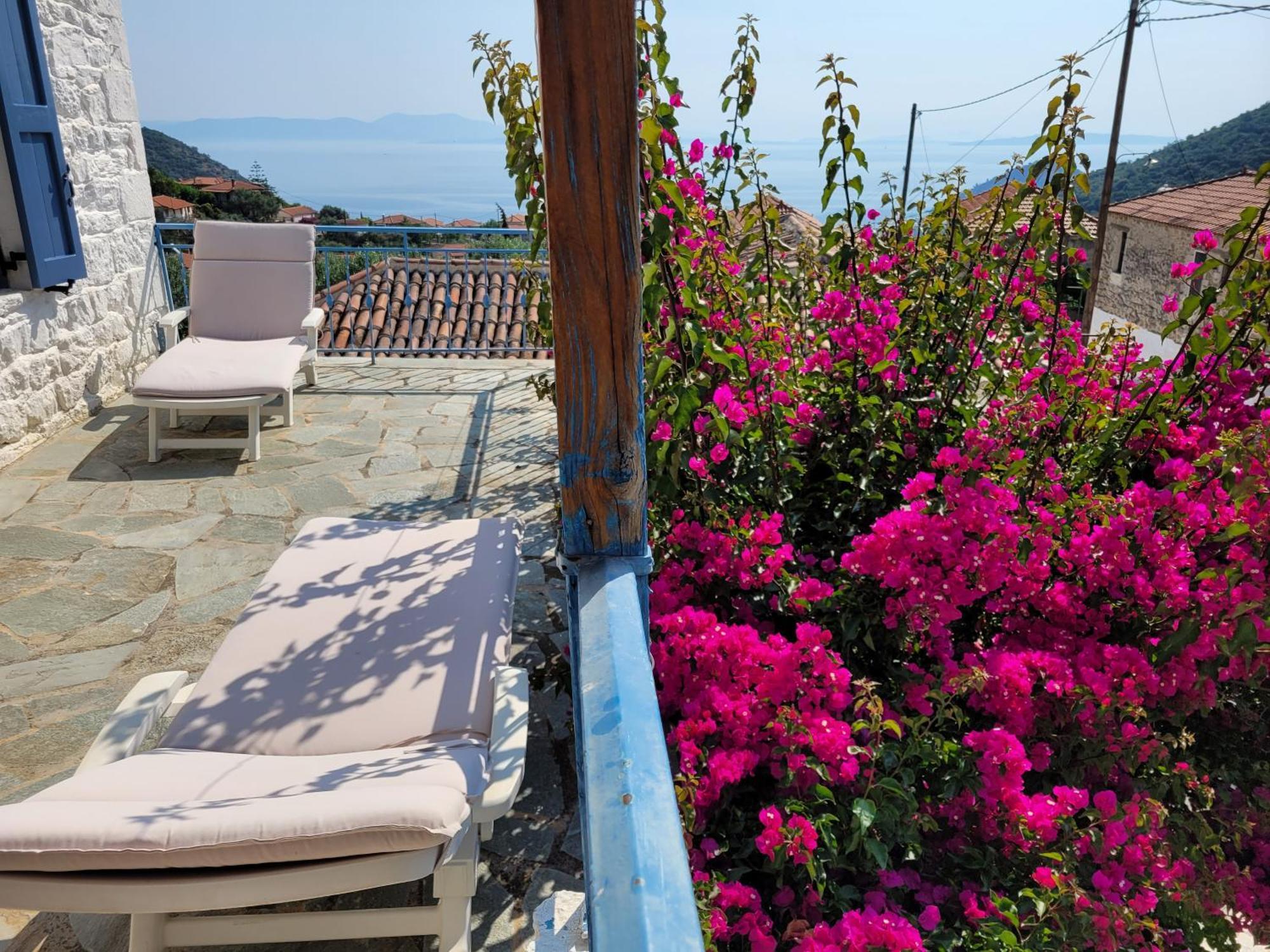 Lovely Traditionnal House With Sea View Tiros Luaran gambar
